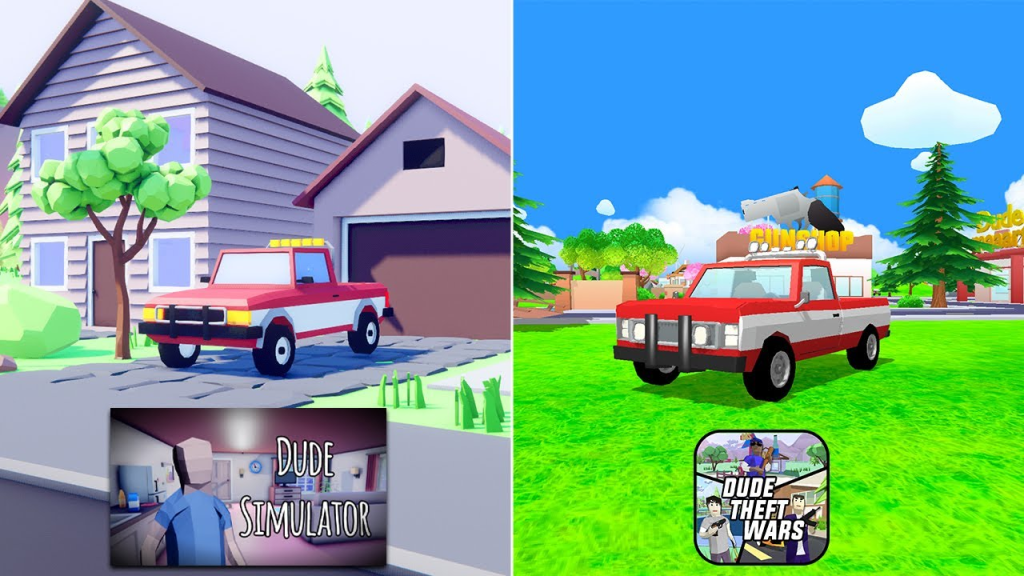 What Sets Dude Theft Wars and Goat Simulator Apart?